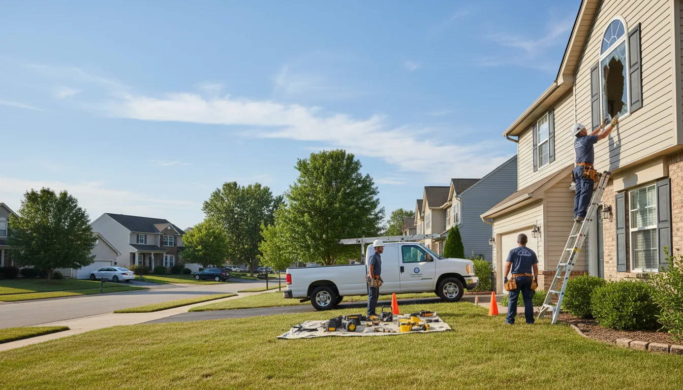 Expert window installer providing residential service in Mccool, MS